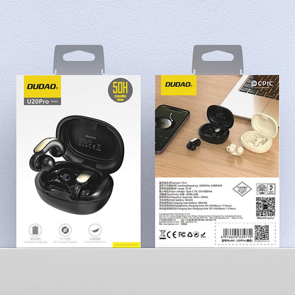 Handsfree Bluetooth Dudao U20, TWS, Negru
