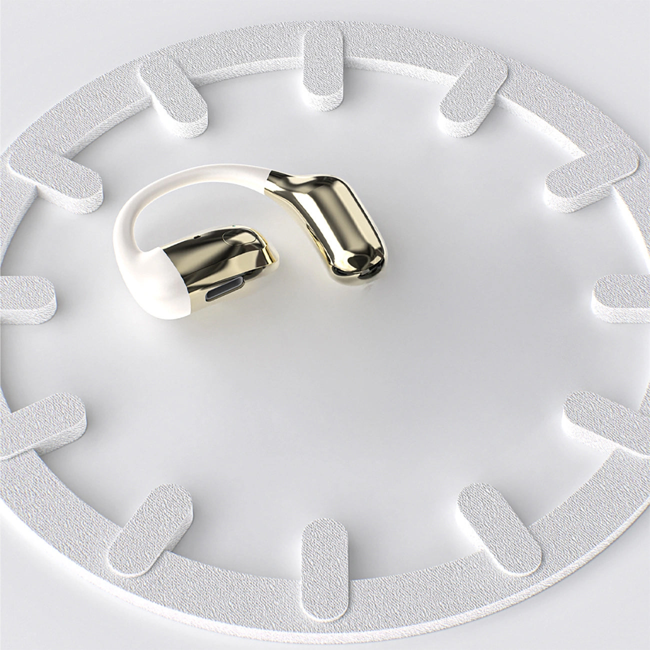 Handsfree Bluetooth Dudao U4Pro, A2DP, Bej Auriu