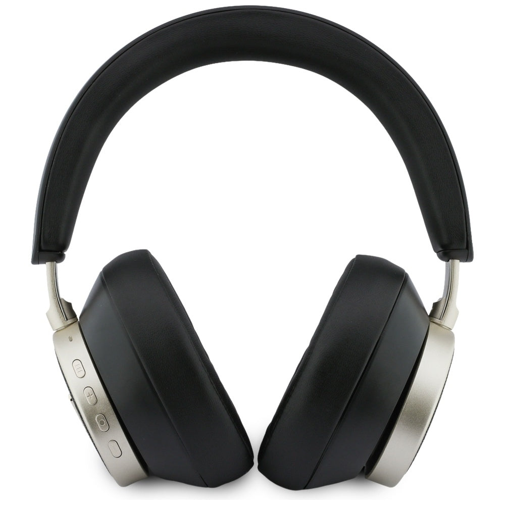 Handsfree Bluetooth Guess 4G Gold Triangle Logo, A2DP, Negru