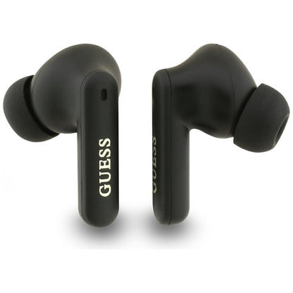 Handsfree Bluetooth Guess 4G Classic Metal Logo, TWS, Albastru