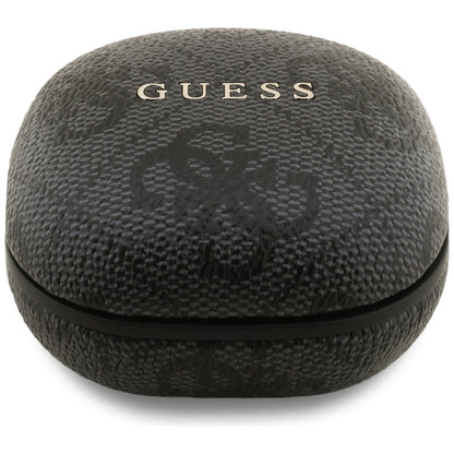 Handsfree Bluetooth Guess 4G Classic Metal Logo, TWS, Negru