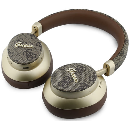 Handsfree Bluetooth Guess 4G Gold Script Metal, A2DP, Maro