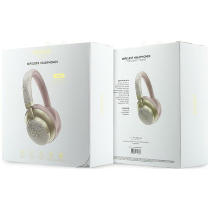 Handsfree Bluetooth Guess 4G Gold Script Metal, A2DP, Roz