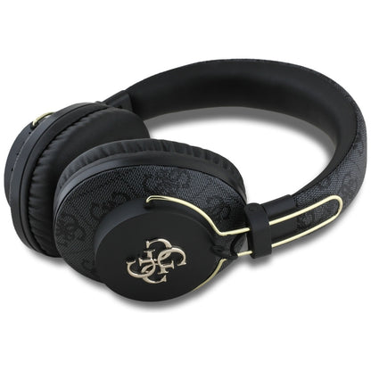 Handsfree Bluetooth Guess 4G Metal Logo, A2DP, Negru
