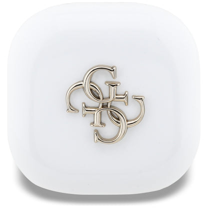 Handsfree Bluetooth Guess 4G Metal Logo, TWS, Alb