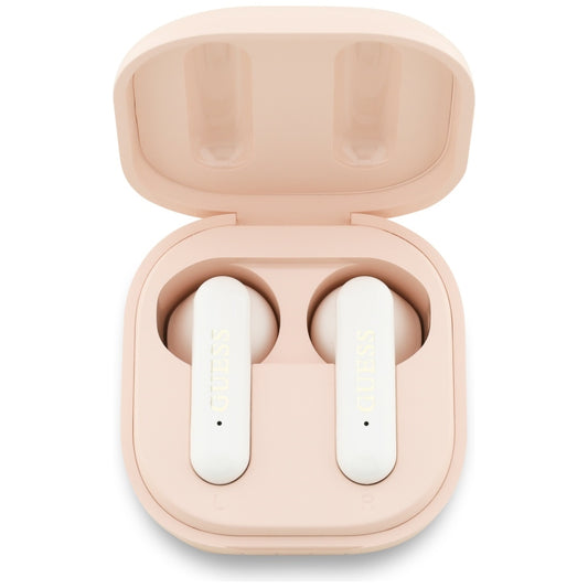 Handsfree Bluetooth Guess 4G Metal Logo, TWS, Roz