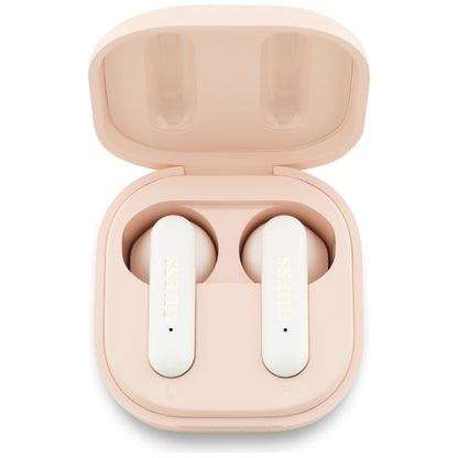 Handsfree Bluetooth Guess 4G Metal Logo, TWS, Roz