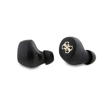 Handsfree Bluetooth Guess 4G Metal, TWS, Negru