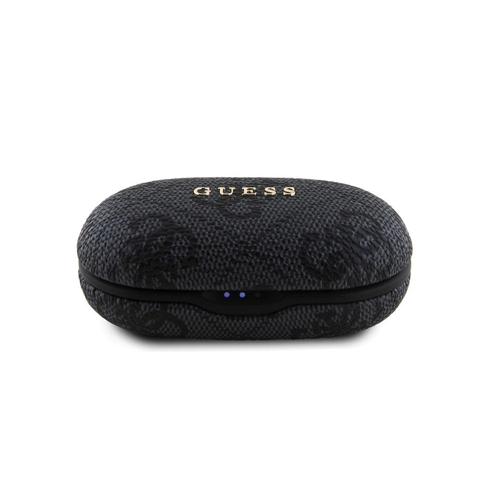 Handsfree Bluetooth Guess 4G Metal, TWS, Negru