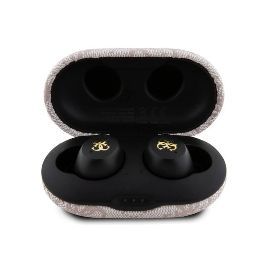 Handsfree Bluetooth Guess 4G Metal, TWS, Roz