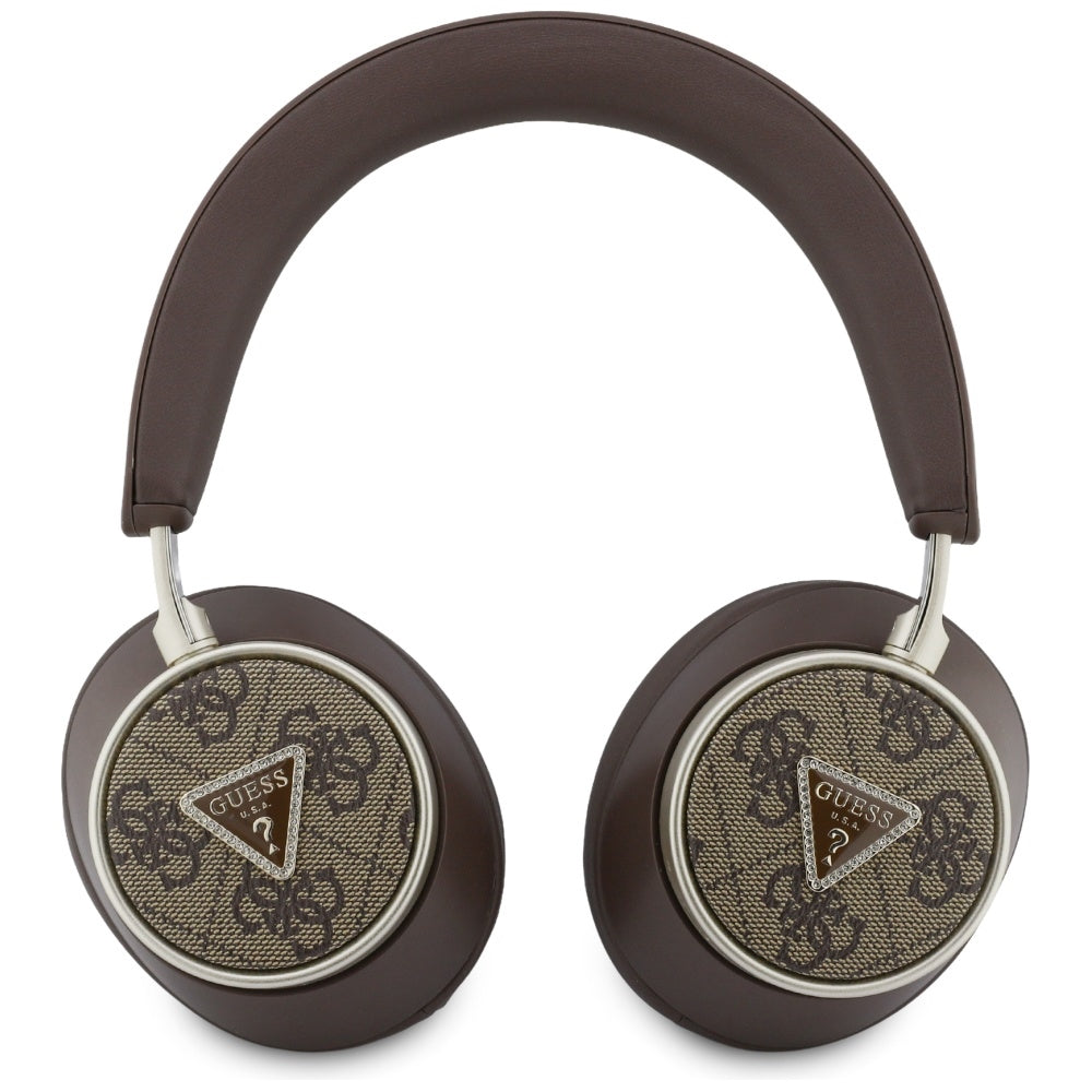Handsfree Bluetooth Guess 4G Gold Triangle Logo, A2DP, Maro