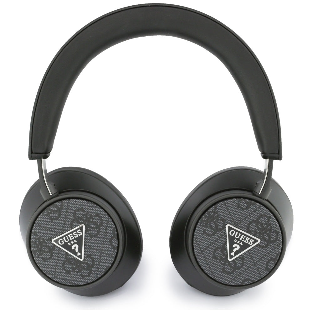Handsfree Bluetooth Guess 4G Triangle Logo, A2DP, Negru