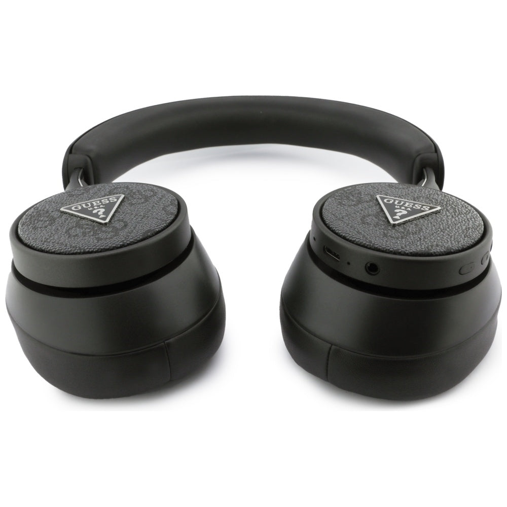 Handsfree Bluetooth Guess 4G Triangle Logo, A2DP, Negru
