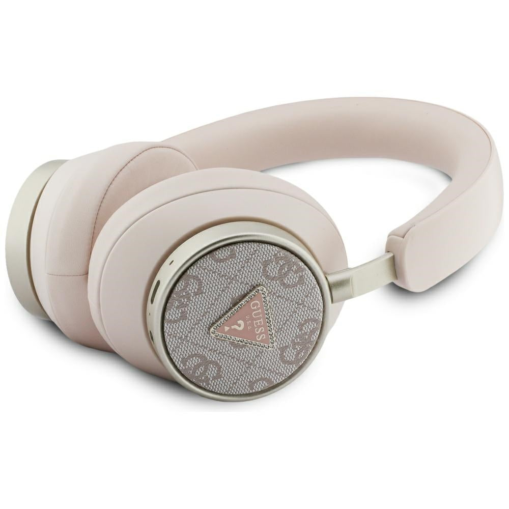 Handsfree Bluetooth Guess 4G Gold  Triangle Logo, A2DP, Roz