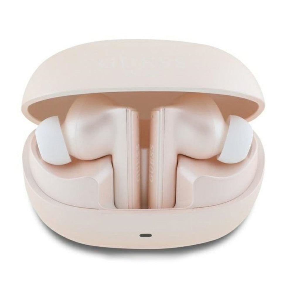 Handsfree Bluetooth Guess Capsule Printed Logo, TWS, ANC, Roz