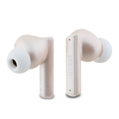 Handsfree Bluetooth Guess Capsule Printed Logo, TWS, ANC, Roz