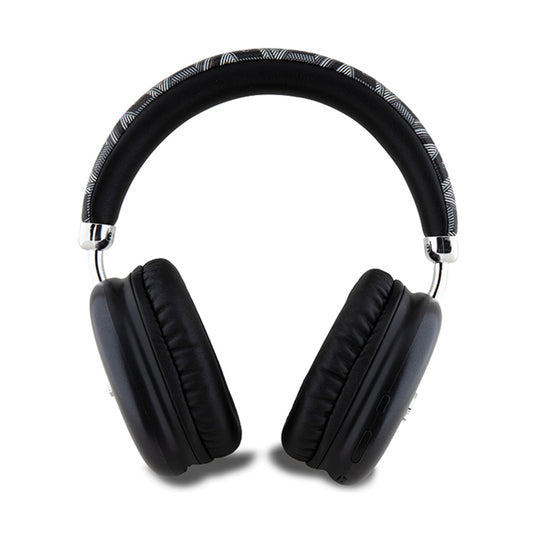Handsfree Bluetooth Guess GCube Metallic Script Logo, A2DP, Negru