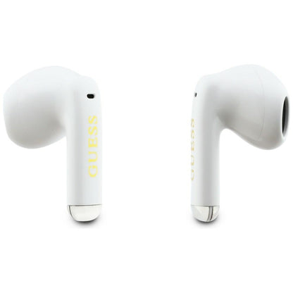 Handsfree Bluetooth Guess Glossy Gold Line Classic, TWS, Mov