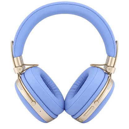 Handsfree Bluetooth Guess Grained Triangle Logo, A2DP, Albastru