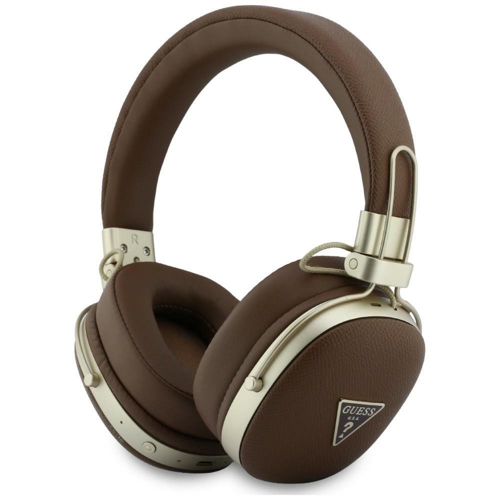Handsfree Bluetooth Guess Grained Triangle Logo, A2DP, Maro