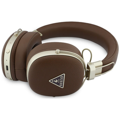 Handsfree Bluetooth Guess Grained Triangle Logo, A2DP, Maro