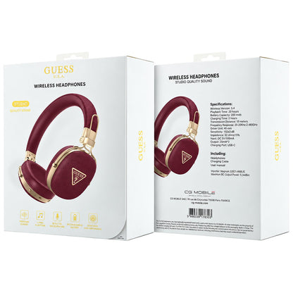 Handsfree Bluetooth Guess Grained Triangle Logo, A2DP, Visiniu