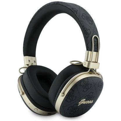 Handsfree Bluetooth Guess Metal 4G Script Logo, A2DP, Negru