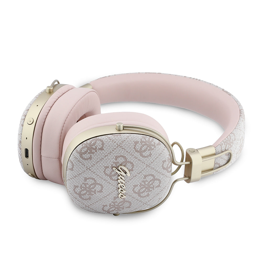 Handsfree Bluetooth Guess Metal 4G Script Logo, A2DP, Roz