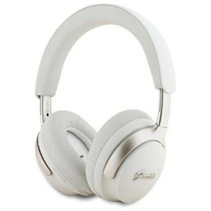 Handsfree Bluetooth Guess Metal Script Logo, A2DP, ANC, Bej