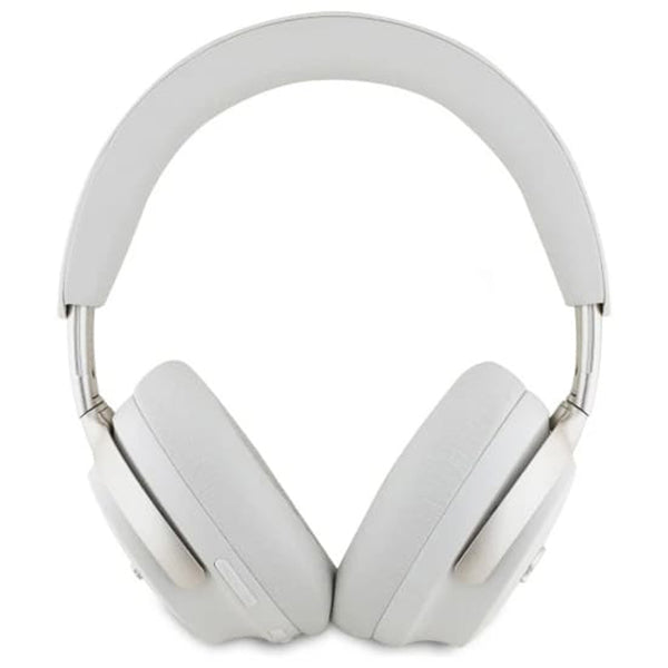Handsfree Bluetooth Guess Metal Script Logo, A2DP, ANC, Bej