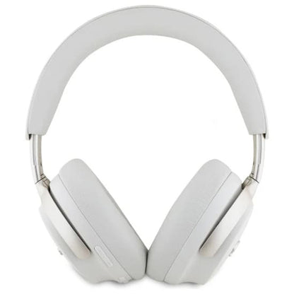 Handsfree Bluetooth Guess Metal Script Logo, A2DP, ANC, Bej