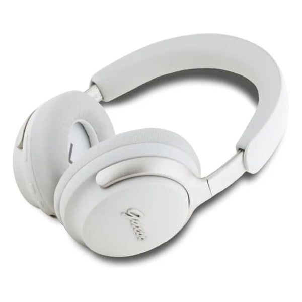 Handsfree Bluetooth Guess Metal Script Logo, A2DP, ANC, Bej