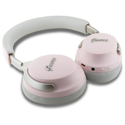 Handsfree Bluetooth Guess Metal Script Logo, A2DP, ANC, Roz