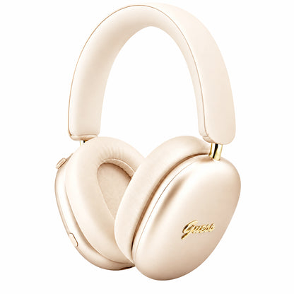 Handsfree Bluetooth Guess Metal Script Logo, A2DP, Bej