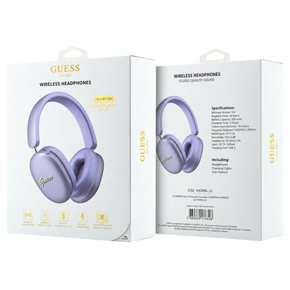Handsfree Bluetooth Guess Metal Script Logo, A2DP, Mov