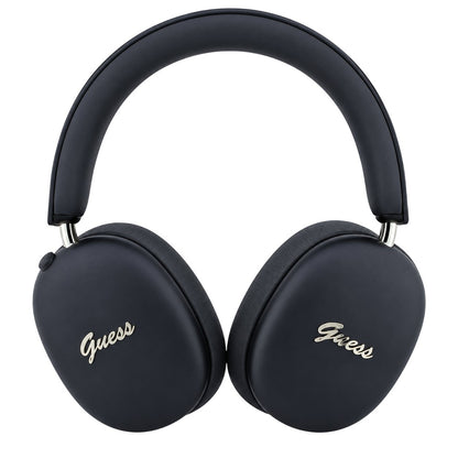 Handsfree Bluetooth Guess Metal Script Logo, A2DP, Negru