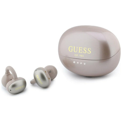 Handsfree Bluetooth Guess Metalic Finish Electropated Parts Classic, TWS, Roz