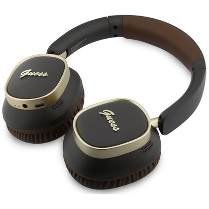 Handsfree Bluetooth Guess Rectangle Metal Script, A2DP, Maro