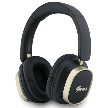 Handsfree Bluetooth Guess Rectangle Metal Script, A2DP, Negru