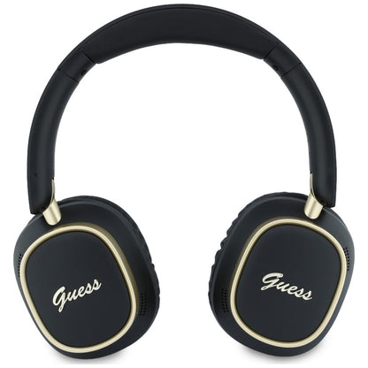 Handsfree Bluetooth Guess Rectangle Metal Script, A2DP, Negru