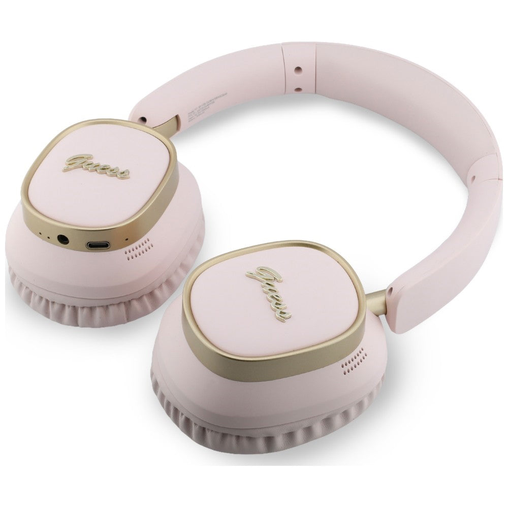 Handsfree Bluetooth Guess Rectangle Metal Script, A2DP, Roz