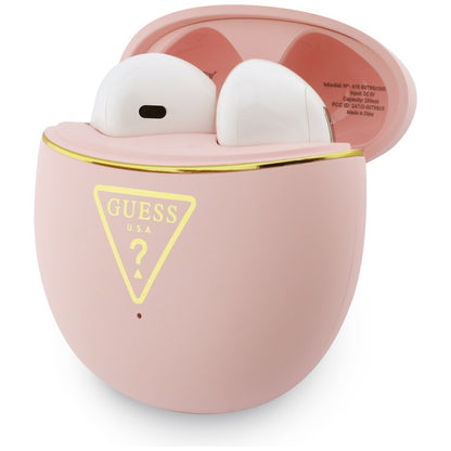 Handsfree Bluetooth Guess Script Print, TWS, Roz
