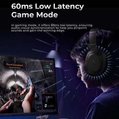 Handsfree Bluetooth HAVIT H612BT, A2DP, Negru