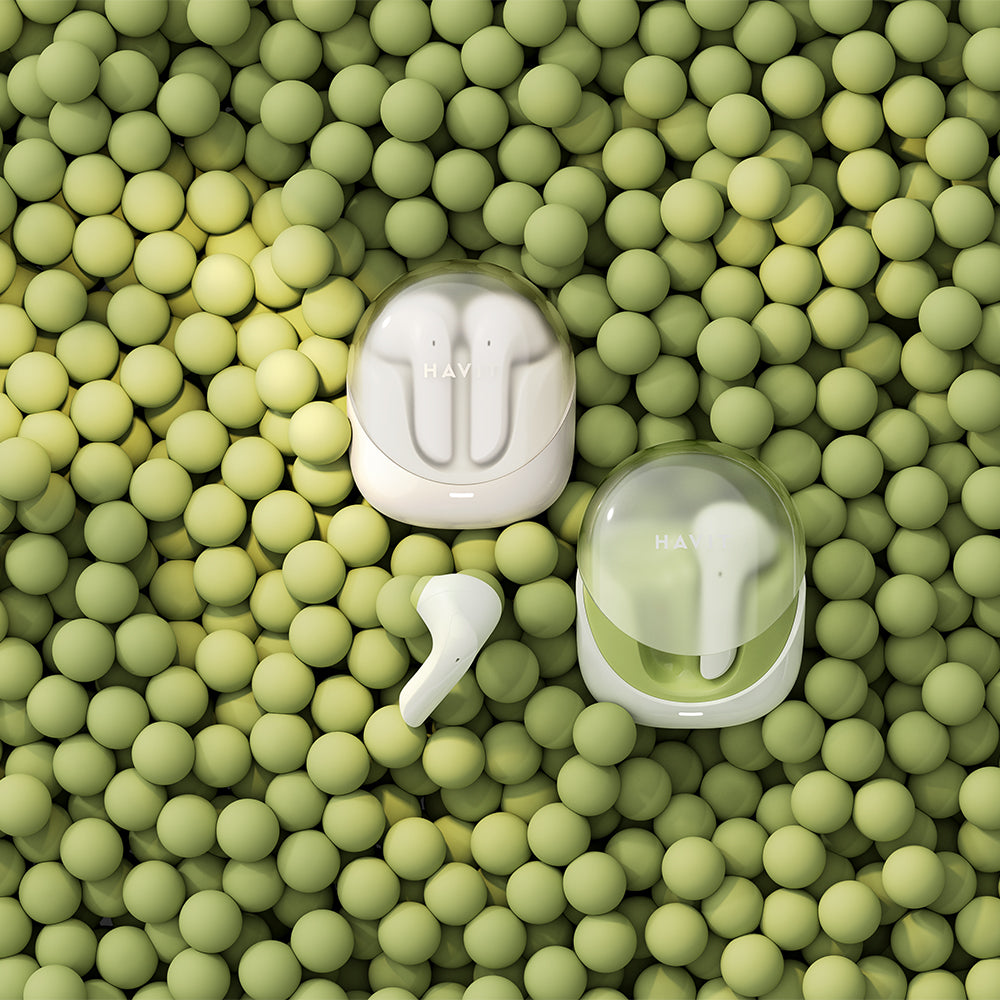 Handsfree Bluetooth HAVIT Modern Buds TW974, TWS, Bej