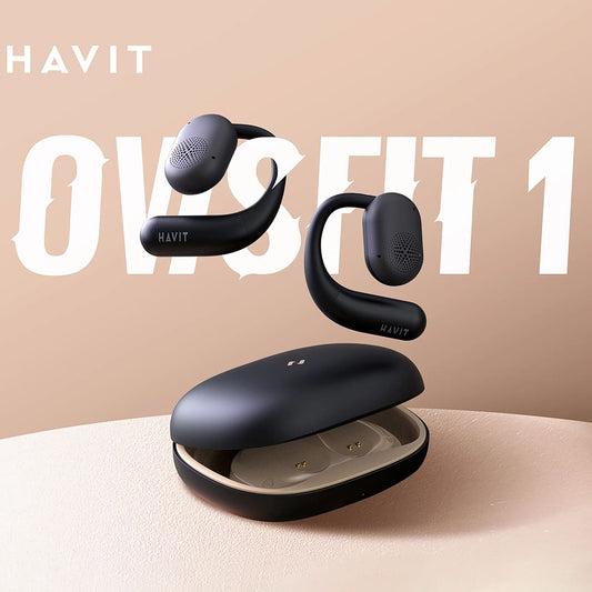 Handsfree Bluetooth HAVIT OWS914, TWS, Bej