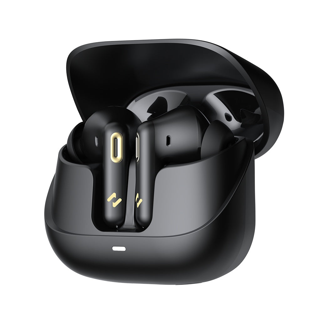 Handsfree Bluetooth HAVIT TW906 Pro, TWS, ANC, Negru