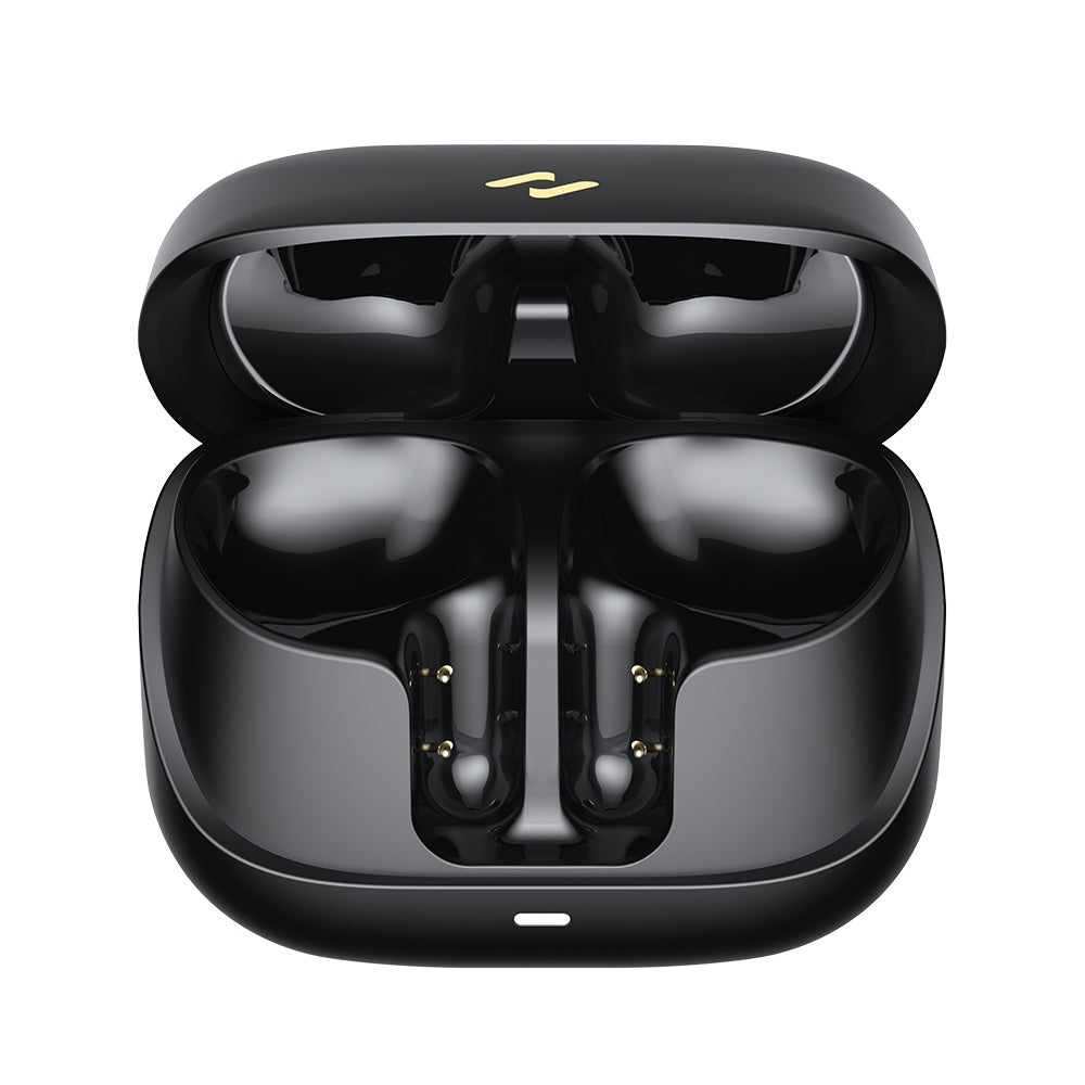 Handsfree Bluetooth HAVIT TW906 Pro, TWS, ANC, Negru