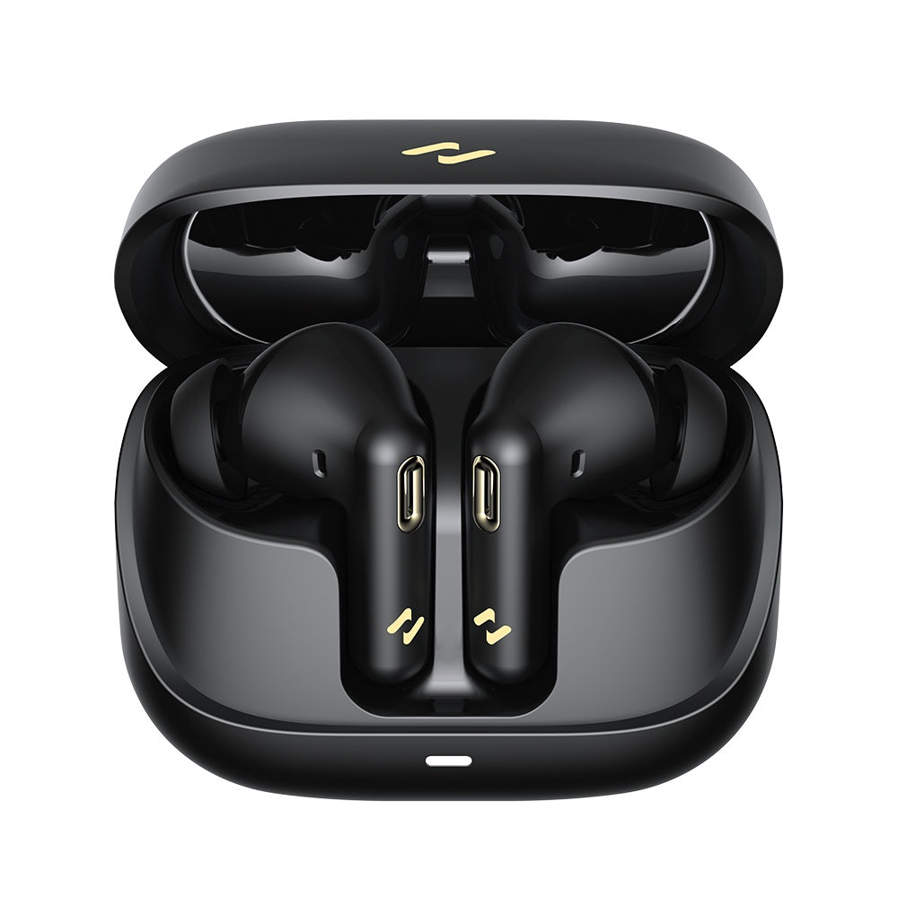 Handsfree Bluetooth HAVIT TW906 Pro, TWS, ANC, Negru