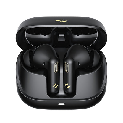 Handsfree Bluetooth HAVIT TW906 Pro, TWS, ANC, Negru