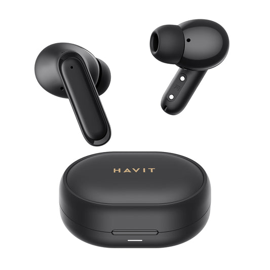 Handsfree Bluetooth HAVIT TW950, TWS, Negru